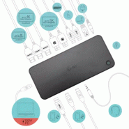 USB 3.0 / USB-C / Thunderbolt, 3x 4K Docking Station + Power Delivery 100W_3