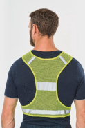 Gilet en filet fluorescent respirant - WKP705 - Norme EN13356:2001 - Bande réfléchissante 3M Scotchlite_3