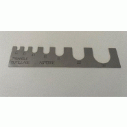 Calibreur à asperge en inox - Réf. 723702 - Triangle - Diamètres Ø 6-8-10-12-16-22-32mm_3