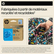 HP 924e Cartouche dencre authentique Cyan EvoMore_3
