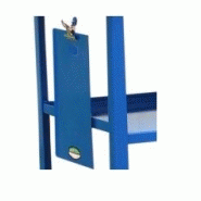 Chariot 3 plateaux ergonomique - monobloc pour ateliers et entrepôts - charge jusqu'à 400 kg_3