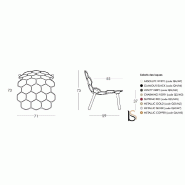 Lot de 2 chaises d'accueil + table basse - Slide_3