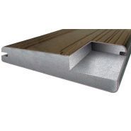 Lunar Grey - Clôture en composite Fiberdeck - Densité 1170 kg/m3 - Protection 360° et durabilité 20 ans_3