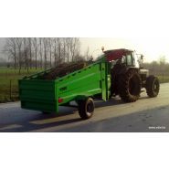 Pailleuse agricole pour tracteur - vdw - 15 à 18 m_3
