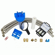 Adoucisseur d'eau bi bloc 14l fleck 5600 sxt complet avec accessoires_3