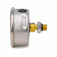 G2531SR, Manomètre, 63 mm Face, Montage arrière, Bain de glycérine, 70 bar pression maximale_3