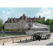 Transport de produits alimentaires en citerne de grande capacité, de 29 000 L à 35 000 L