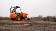 Dumper compact à châssis rigide - D201RHS - Ausa avec pelle à chargement automatique, capacité 2 tonnes, traction 4x4_3