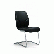 Fauteuil de direction Giroflex 64 Manager - haut dossier en cuir avec appuie-tête et mécanisme synchrone Organicmove_3