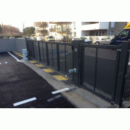 Portillon tôle perforée - 1000 / 2250_3