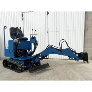 Micro-pelle pour tous vos travaux de jardinage, aménagement de terrain - hirondelle 6.5 cv_3