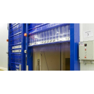 Porte souple isotherme à ouverture verticale pour chambre froide_3