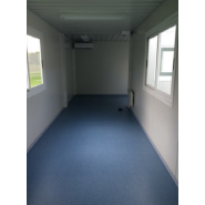 Bâtiment modulaire 6036 x 2436 x 2930 - Structure galvanisée juxtaposable, superposable R+2 - BTS / OSR 15 VERSION 2022_3