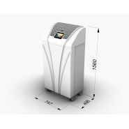 Dispositif de purification de l’air silencieux pour milieu médical