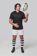 Short de rugby unisexe PROACT - Réf: PA136 - 100% polyester sergé, coutures renforcées_3