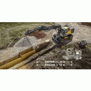 EW220E PELLES HYDRAULIQUES MOYENNES SUR PNEUS VOLVO 22 180 KG / 129 KW_3