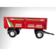 Remorque agricole personnalisable avec élévateur hydraulique