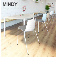 Chaises empilables Mindy et Mork - 2 gammes polyvalentes avec design et options variées_3