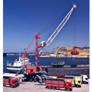 Grue mobile LHM 180 avec levage rapide jusqu’à 90 m/min