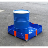 Bac de rétention pliable - rétention : 225 l - fb1 - delahaye industries_3