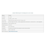 Lecteur de badge confort extérieur - ZX-430 - Mifare, Desfire, Proxy HID ou iClass, IP65, POE_3