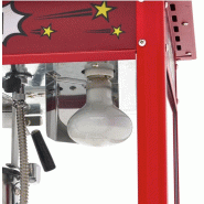 Machine à pop-corn professionnelle 1375 W 3kg/h - Rouge_3