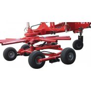 Tajfun 440 - Andaineur agricole Akpil - Largeur de travail 4,40 m - 11 bras - Réglage hydraulique_3