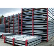 Conteneur de stockage superposable en acier galvanisé et panneaux sandwich -  Taille 10, 20 et 40 pieds_3