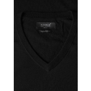 Pull Ashbury - Ashbury Homme - Noir Mélange de laine mérinos de luxe et élégant - Nimbus_3