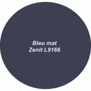 Bureau d'accueil Pano avec partie PMR - Ofitres - 160, Blanc, Bleu marine mat_3