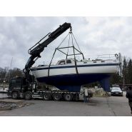 Grue auxiliaire Effer 1255 - Pression 355 bar - Portée jusqu'à 35 mètres_3