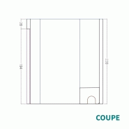 KIT CABINE HAMMAM À CARRELER RIAD 6 - 218X218 - 6 PLACES_3