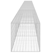 Vidaxl mur à gabion avec couvercles acier galvanisé 900 x 50 x 50 cm 143587_3
