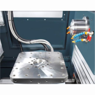 Centre d'usinage horizontal OLYMPIC - HF380 avec commande numérique Fanuc 0iMF et palettes 380x380 mm_3