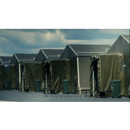 Tente d'hébergement stable et fiable pour opérations militaires - HTS TENTIQ GMBH - Systèmes modulables et configurations adaptées_3