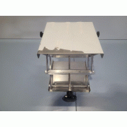 Elévateur à toupie en Aluminium USBECK 20 x 20 cm_3