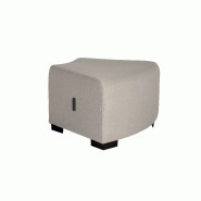 Pouf angulaire 1 place beige sahara_3
