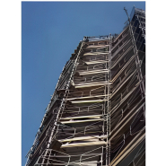 Échafaudage professionnel 49/900 équipé de garde-corps