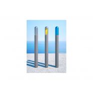 Pot5010 - potelets fixes Urban'nt - acier Ø101mm - hauteur hors sol 1200mm - design Jean-Marc Bourry_3