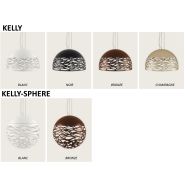 Suspension LED Kelly - Sphère sculpturale avec découpes laser et jeu de lumières_3