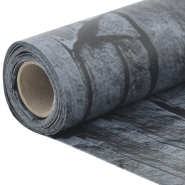 Vidaxl écran d'intimité de jardin aspect pierre de rebord gris pvc 4005527_3