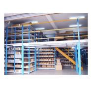 Mezzanine industrielle - Guangzhou Maobang Storage Equipment - 2 ou 3 niveaux pour stockage vertical_3