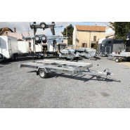 Remorque porte voiture - Humbaur 4101 FTK 153520 - basculement assisté, PTC 1500 KG, rampes antidérapantes_3