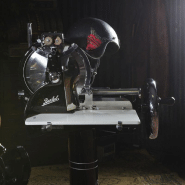 Trancheuse manuelle Volano P15 - Noir - Lame 285 mm - Design artisanal et haut de gamme - Marque BERKEL_3
