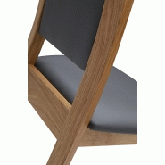 Chaise Camélia en bois massif - contemporaine - fabrication 100% française - hêtre ou chêne avec finitions personnalisables_3