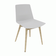 Chaise de collectivité CLUE - Offisit - Gris_3