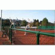 Clôture grillagée -  clôture tennis avec main courante_3