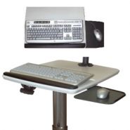 Flat Panel PC Cart H Class - Chariot informatique médical ajustable - 21,77 kg - ErgonoFlex_3