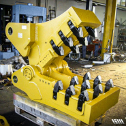 Broyeur mécanique Série FM - OSA - Pour pelles de 18 à 100 tonnes - Haute performance et robustesse en acier HARDOX_3