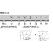 Prismik pendular distributeur d'engrais - niubo - largeur de travail 6-15 m_3